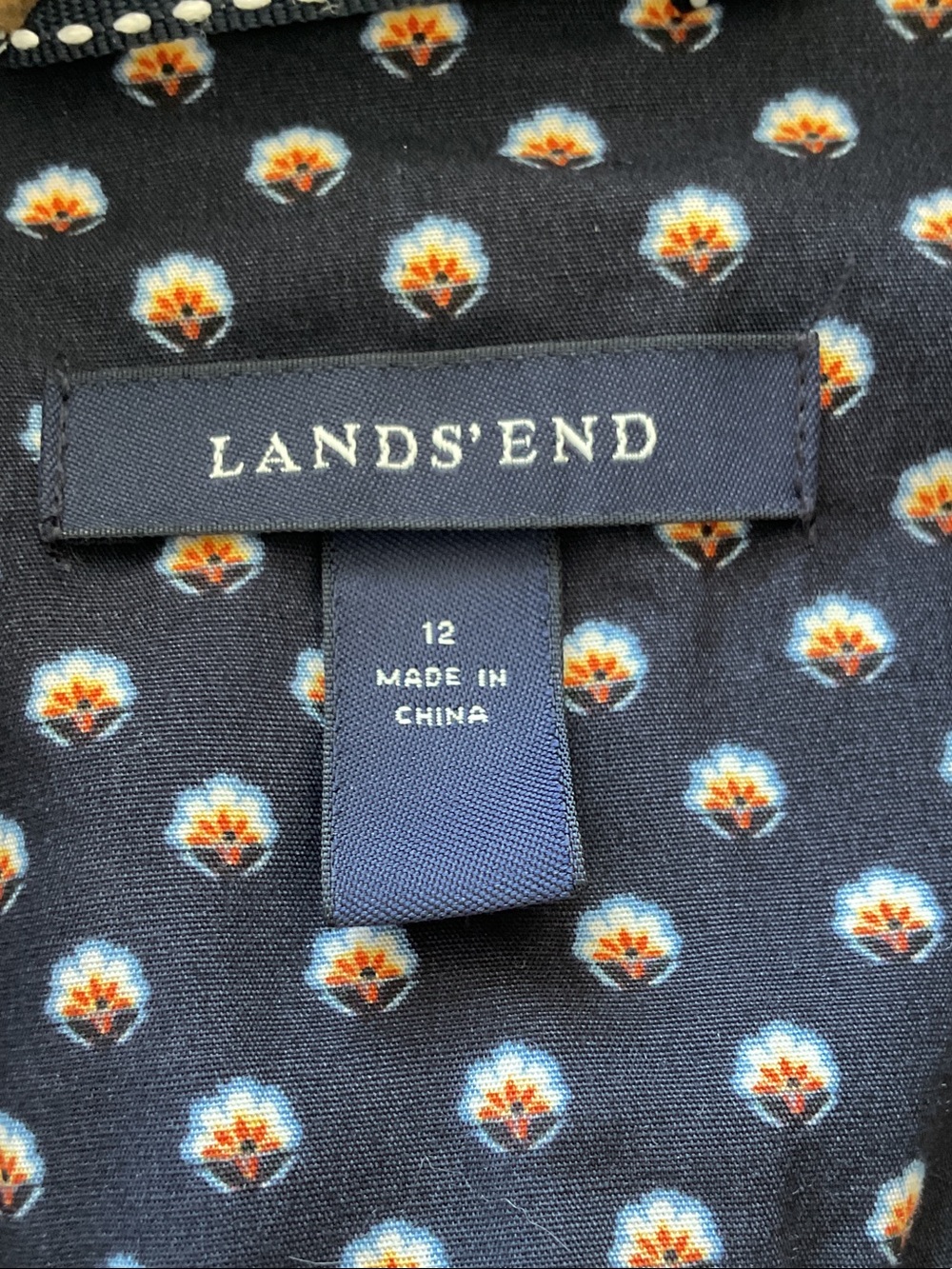 Lands' End Camel Corduroy Blazer Women’s Size 12 | flawed - Picture 11 of 11